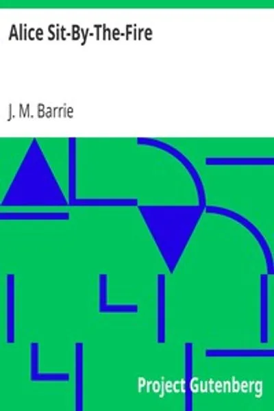 Обложка книги "Алиса сидит у огня"