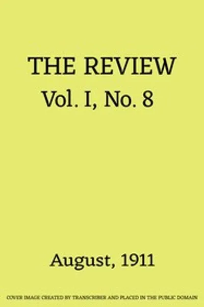 Обложка книги "Обзор, Том 1, № 8, август 1911"