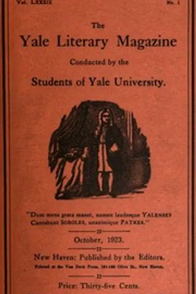 Обложка книги "Йельский литературный журнал (Том LXXXIX, № 1, 1923)"