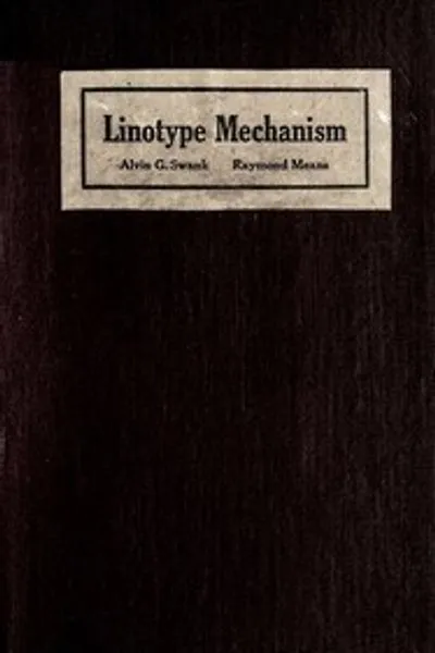 Обложка книги "Механизм Линотипа"