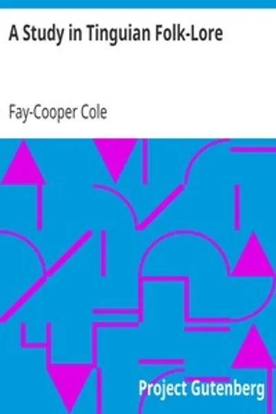Обложка книги "Исследование тингянского фольклора"