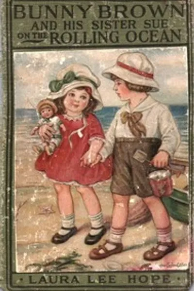 Обложка книги "Банни Браун и его сестра Сью на бескрайнем океане"