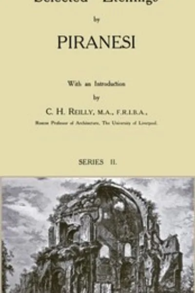 Обложка книги "Избранные гравюры Пиранези, серия 2"