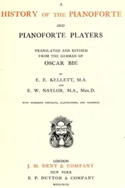 Обложка книги "История фортепиано и пианистов"