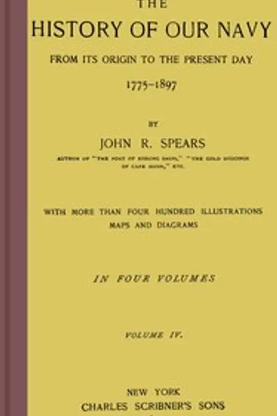 Обложка книги "История нашего флота от его возникновения до наших дней, 1775-1897, том 4 (из 4)"