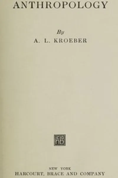 Обложка книги "Антропология"