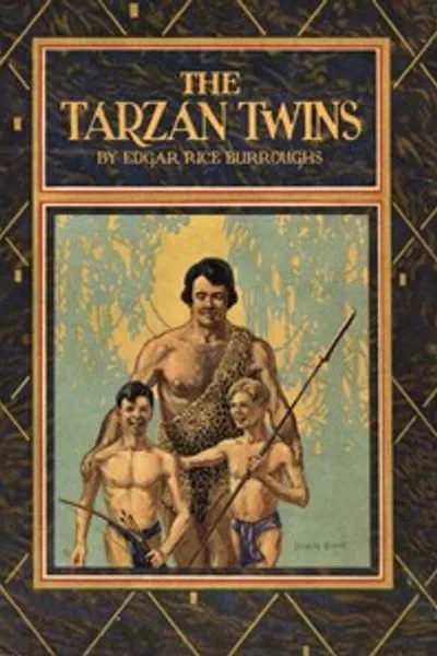 Обложка книги "Близнецы Тарзана"