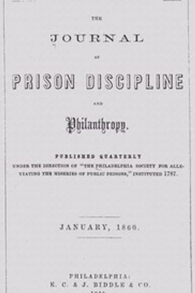 Обложка книги "Журнал тюремной дисциплины и благотворительности (Том XV, № 1, январь 1860)"