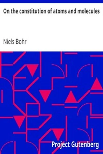 Обложка книги "О строении атомов и молекул"