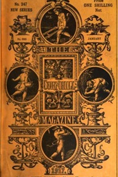 Обложка книги "Корнхилл Мэгэзин (том XLII, № 247 новой серии, январь 1917)"