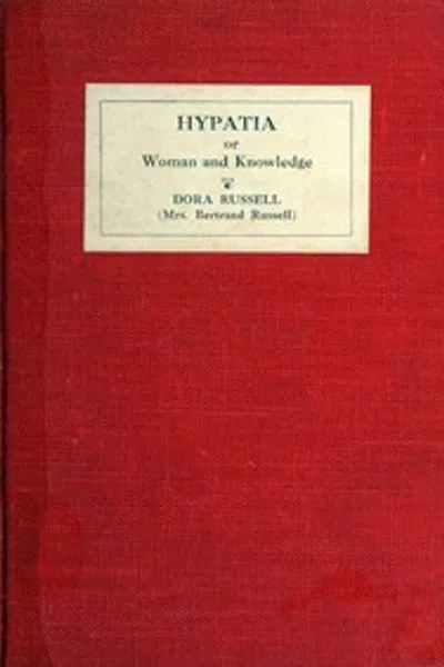 Обложка книги "Гипатия: Женщина и знание"