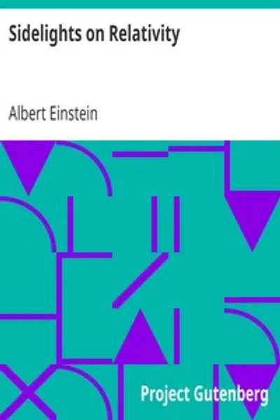 Обложка книги "Очерки о релятивности"