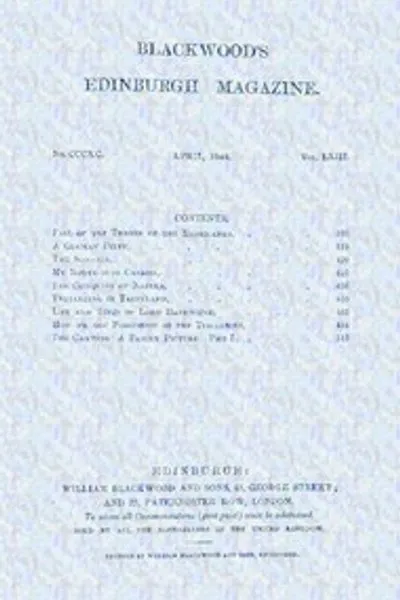 Обложка книги "Блэквудский Эдинбургский журнал, Том 63, № 390, апрель 1848"