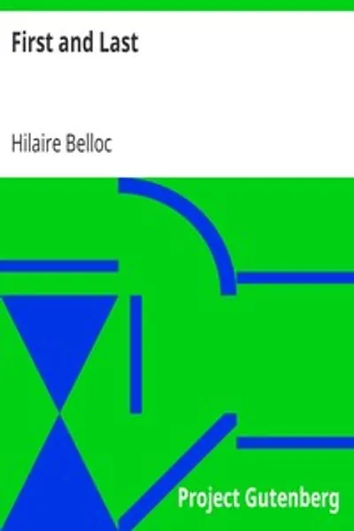 Обложка книги "Первое и последнее"