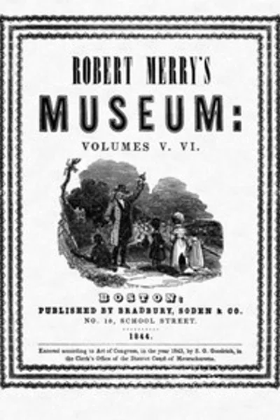 Обложка книги "Музей Роберта Мерри, тома V-VI (1843)"