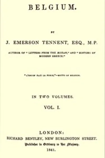 Обложка книги "Бельгия. Том 1 из 2"