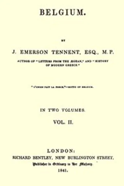 Обложка книги "Бельгия. Том 2 из 2"