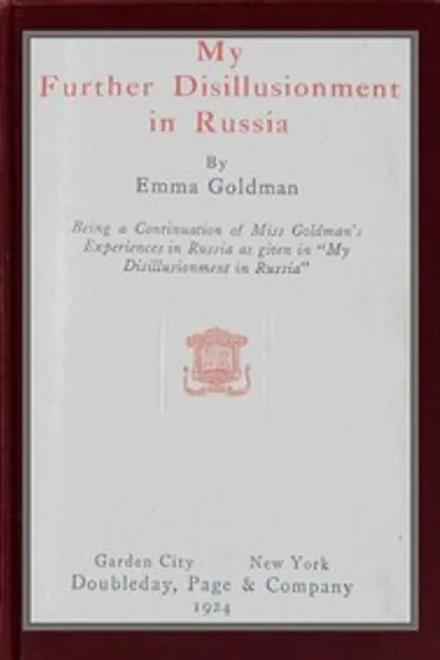 Обложка книги "Моё дальнейшее разочарование в России"