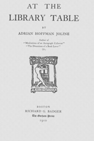 Обложка книги "За библиотечным столом"
