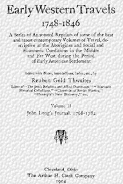 Обложка книги "Дневник Джона Лонга, 1768-1782"