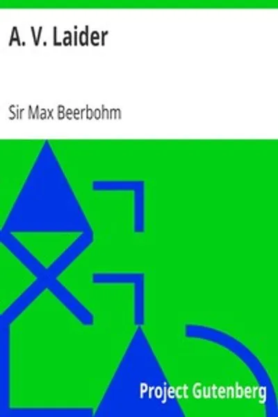 Обложка книги "А. В. Лайдер"
