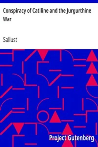 Обложка книги "Заговор Катилины и Югуртинская война"