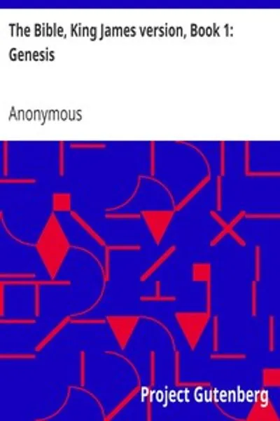 Обложка книги "Библия. Книга Бытия"