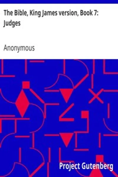 Обложка книги "Библия. Книга Судей"