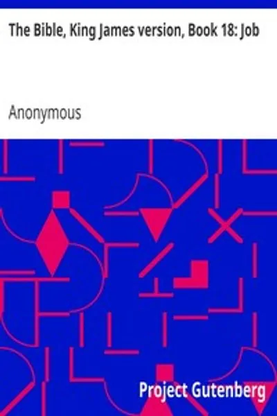Обложка книги "Библия. Книга Иова"