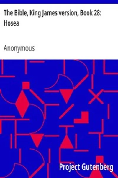 Обложка книги "Библия, версия короля Иакова, книга 28: Осия"