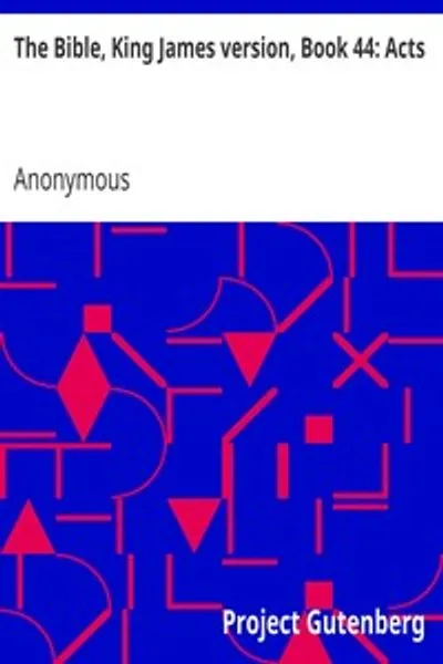 Обложка книги "Деяния святых апостолов"