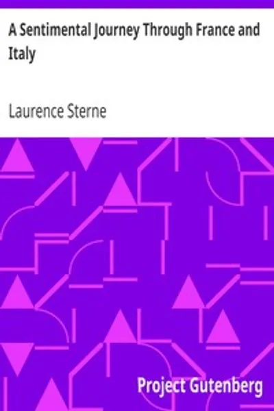 Обложка книги "Сентиментальное путешествие по Франции и Италии"