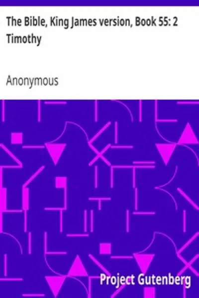 Обложка книги "Второе послание к Тимофею"