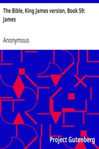 Обложка книги "Библия, версия короля Иакова, книга 59: Иакова"