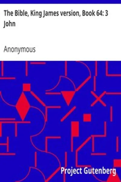 Обложка книги "Третье послание Иоанна"