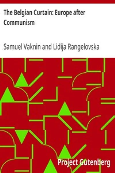 Обложка книги "Бельгийский занавес: Европа после коммунизма"