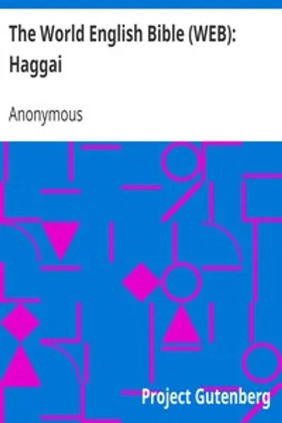 Обложка книги "Книга Библии на английском языке (WEB): Аггей"