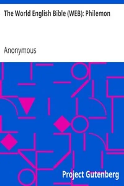 Обложка книги "Библия на мировом английском (WEB): Филимону"