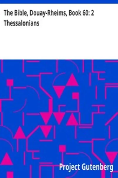 Обложка книги "Второе послание к Фессалоникийцам"