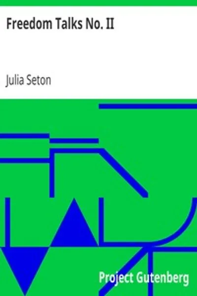 Обложка книги "Беседы о свободе No. II"