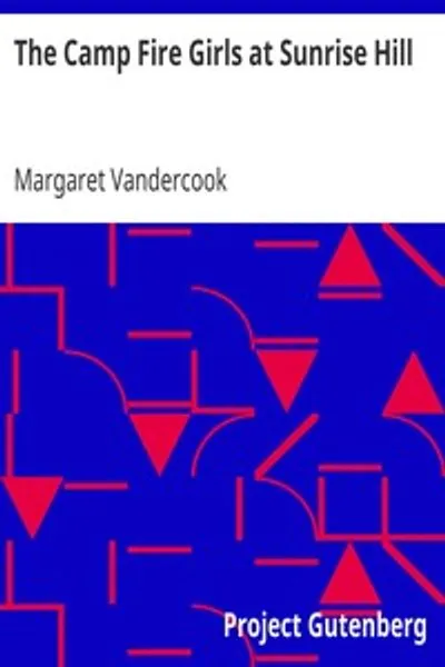 Обложка книги "Девочки у костра на Сансет-Хилл"