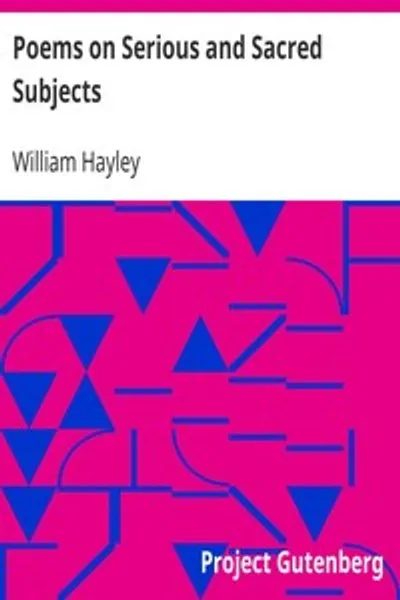 Обложка книги "Стихотворения на серьёзные и священные темы: Напечатаны исключительно как частные знаки внимания для особых друзей автора"