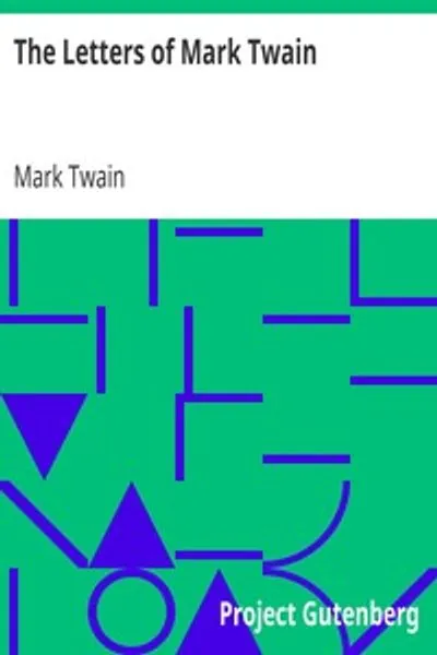 Обложка книги "Письма Марка Твена"