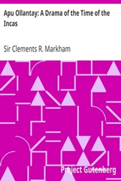 Обложка книги "Апу Оллантай: Драма времен Инков"