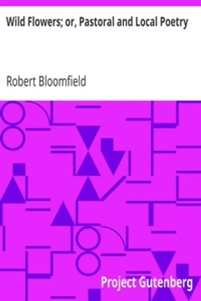 Обложка книги "Дикие цветы; или пасторальная и местная поэзия"