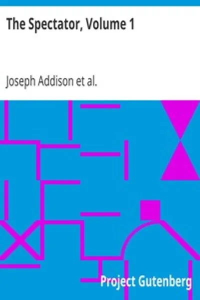Обложка книги "Зритель, Том 1: Эссе из периодических изданий XVIII века"