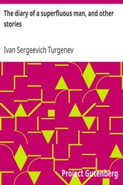 Обложка книги "Дневник лишнего человека и другие рассказы"