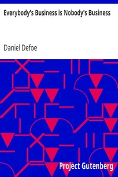 Обложка книги "Дело каждого — дело никого"