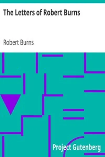 Обложка книги "Письма Роберта Бёрнса"