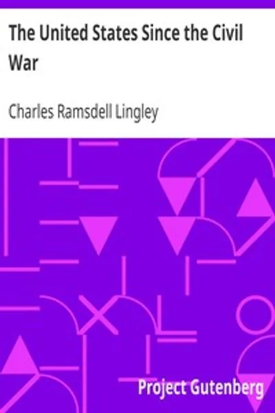 Обложка книги "Соединённые Штаты после Гражданской войны"